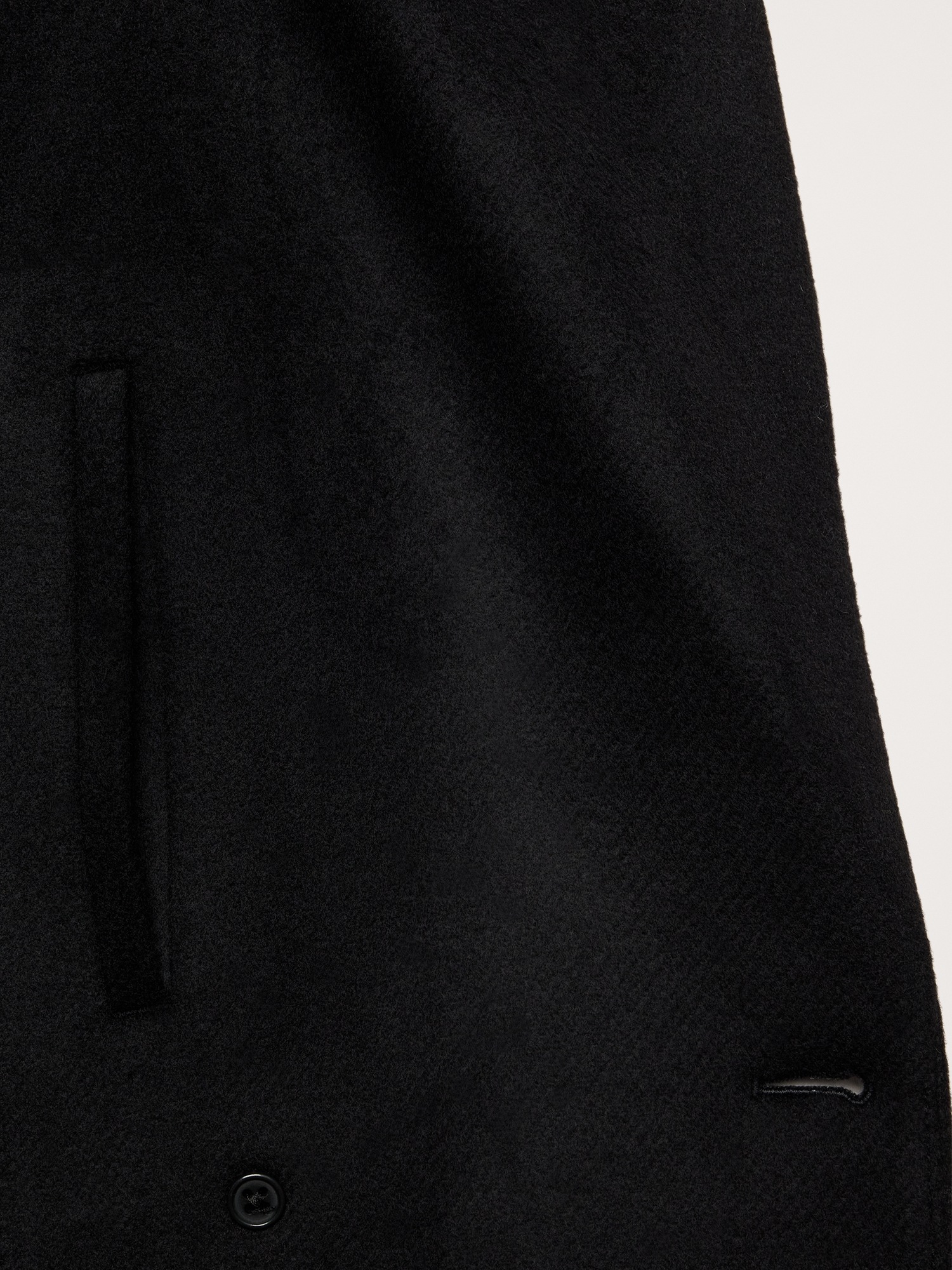 Wool-Cashmere Wrap Coat
