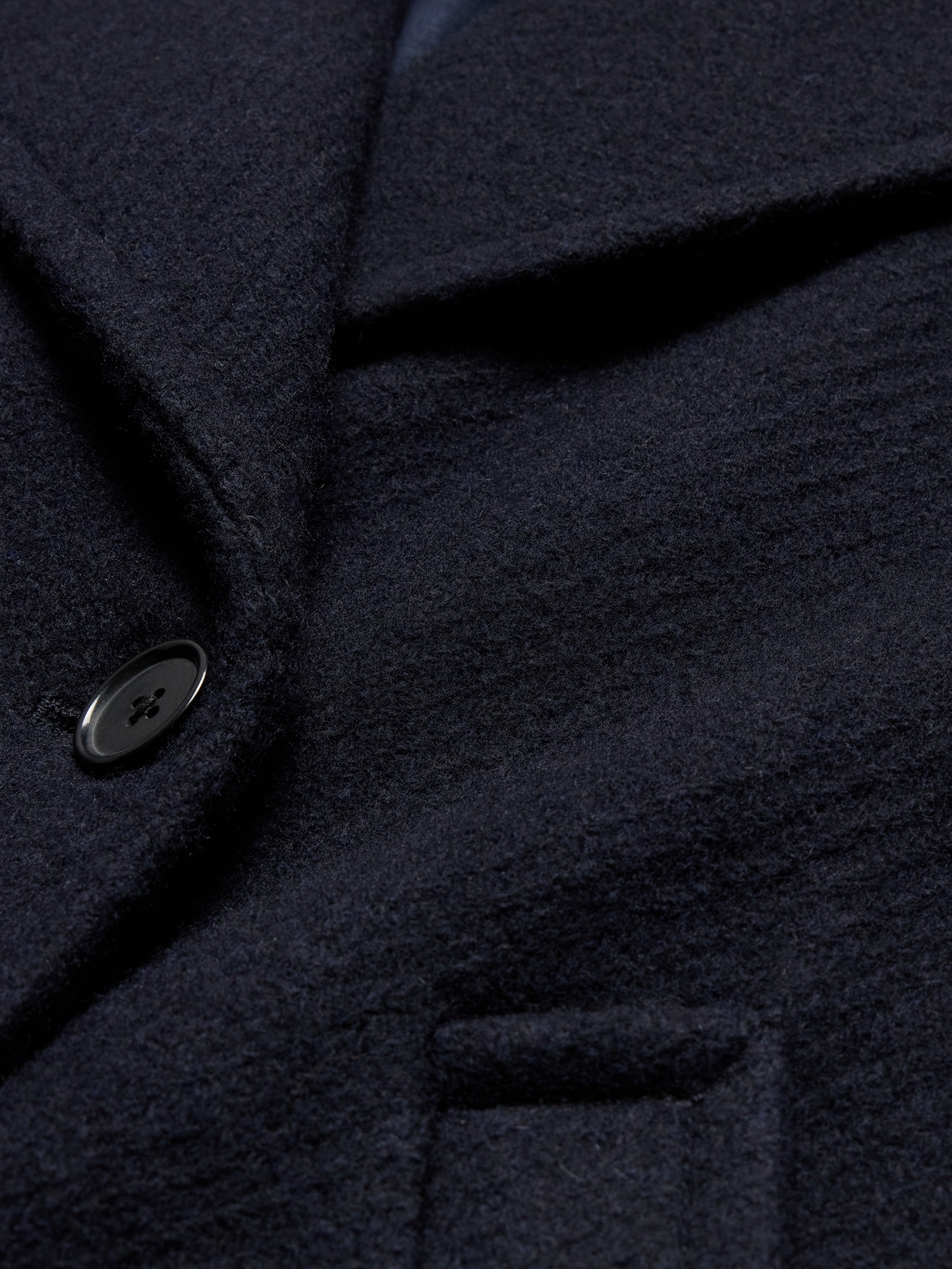 Wool-Blend Top Coat