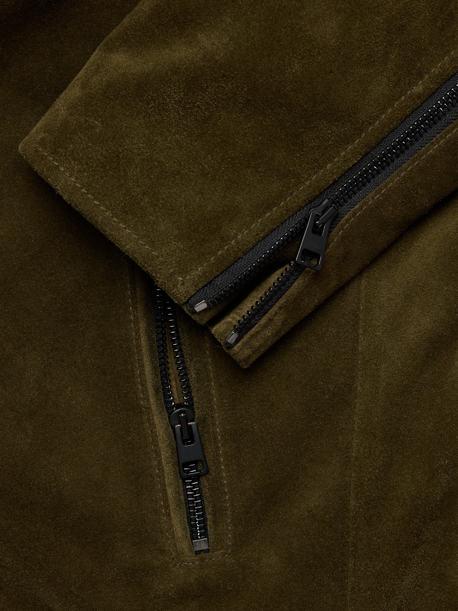 Italian Suede Racing Jacket