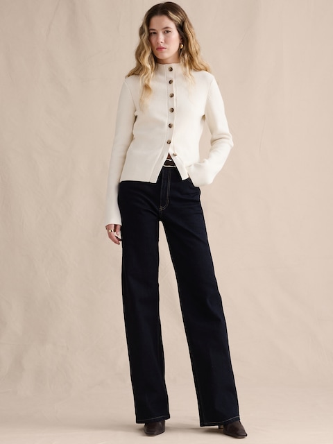 Ultra High-Rise Flare Jean