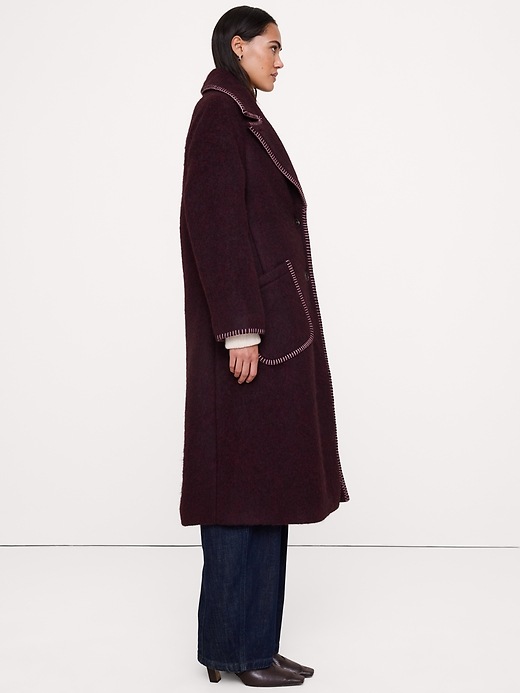 Fuzzy Italian Top Coat | Banana Republic
