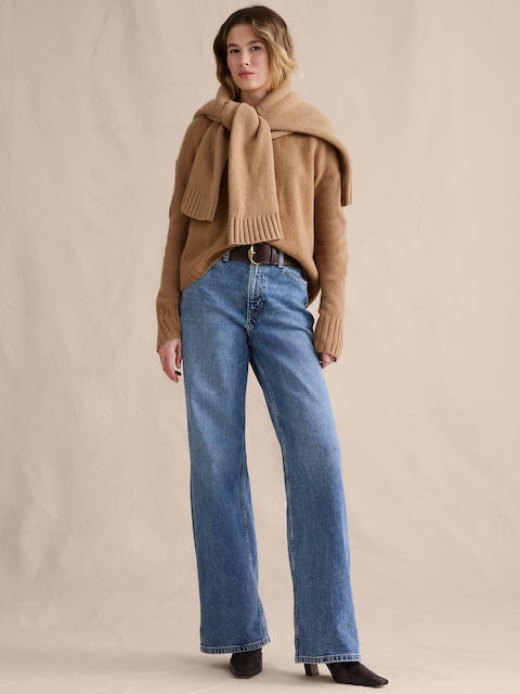 The Icon Classic Wide-Leg Jean
