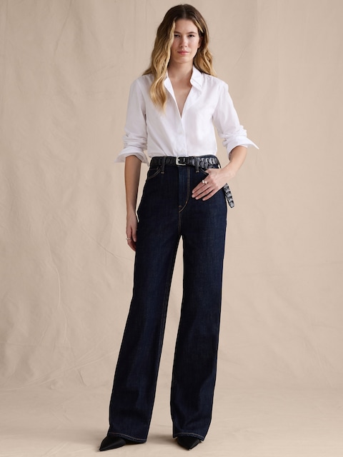 The Icon Classic Wide-Leg Jean