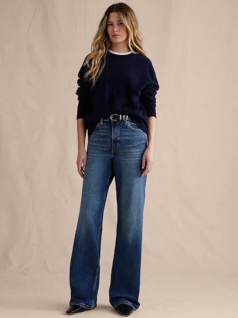 The Icon Classic Wide-Leg Jean