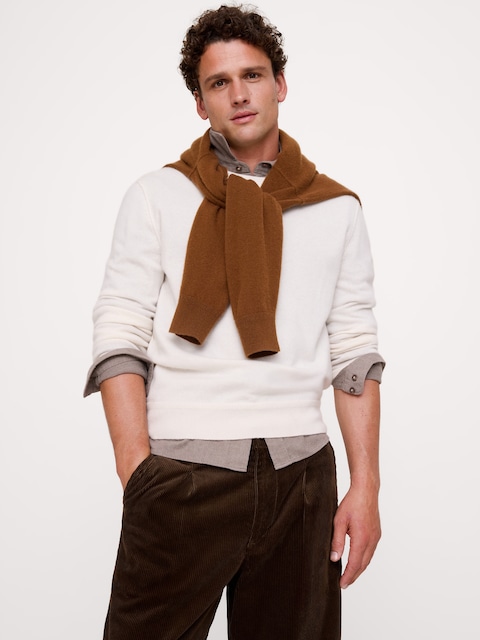 Cashmere Crew-Neck Sweater