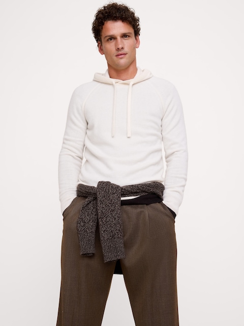 Cashmere Sweater Hoodie