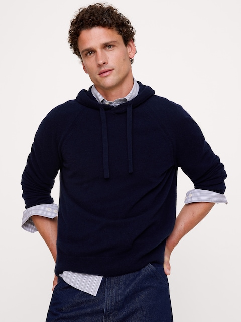 Cashmere Sweater Hoodie