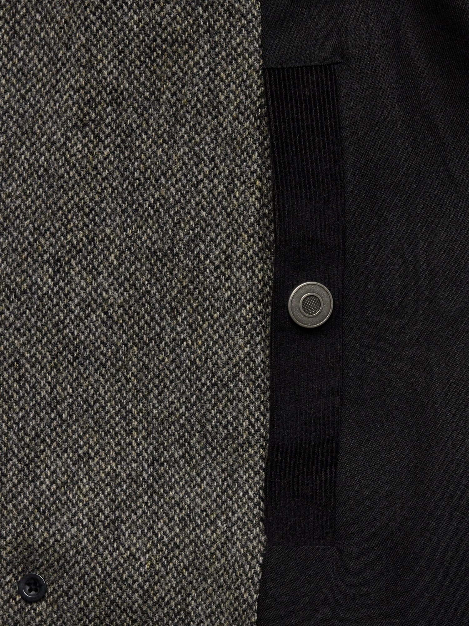 Мужской пиджак Banana Republic Charcoal Tweed Suit, цвет: Угольный серый — фото 5
