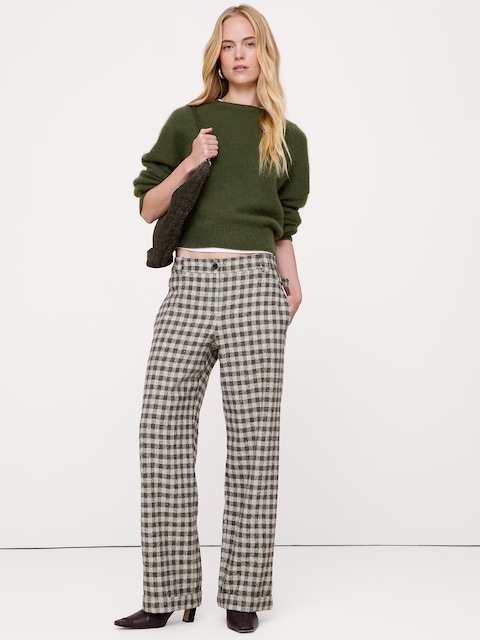 Boyfriend Italian Donegal Pant