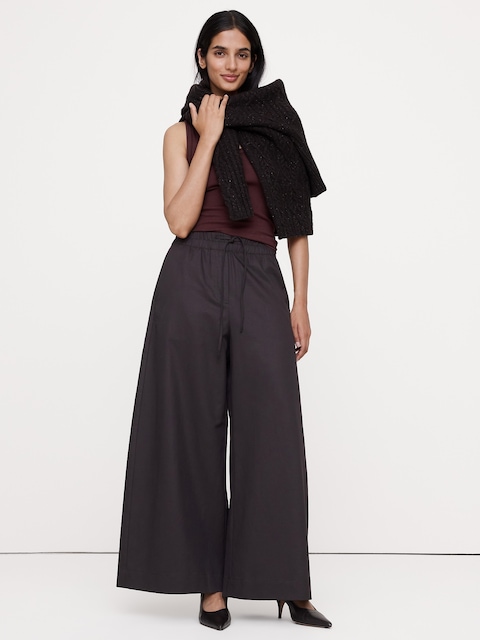 TENCEL™-Cotton-Linen Pull-On Pant