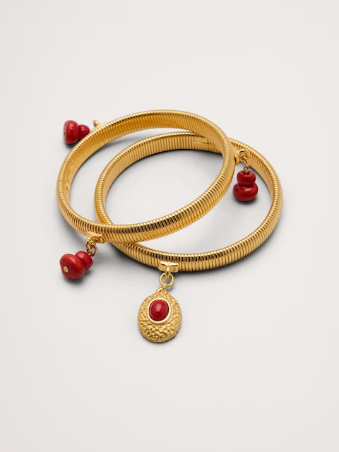 Charm Bangle Set By Ben Amun