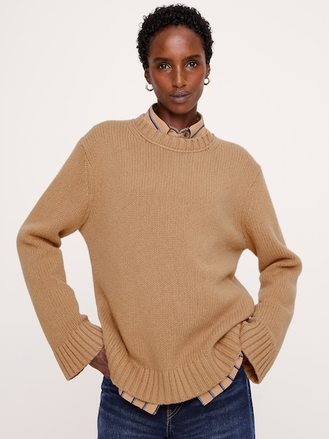Cashmere Crew-Neck Sweater