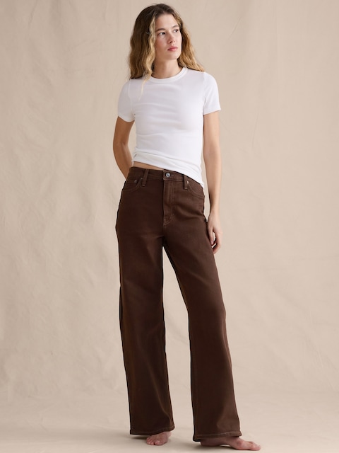The Icon Classic Wide-Leg Jean